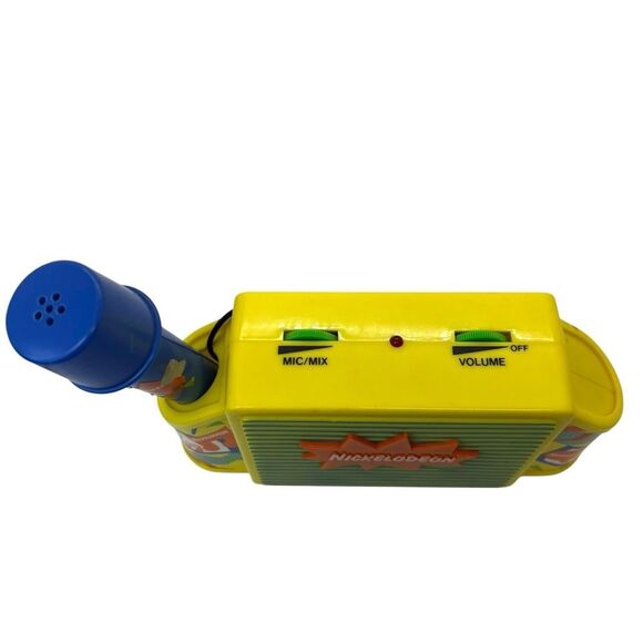 VINTAGE NICKELODEON TV STAR MICROPHONE BY NASTA RARE 1989 MTV NETWORKS - Picture 3 of 11